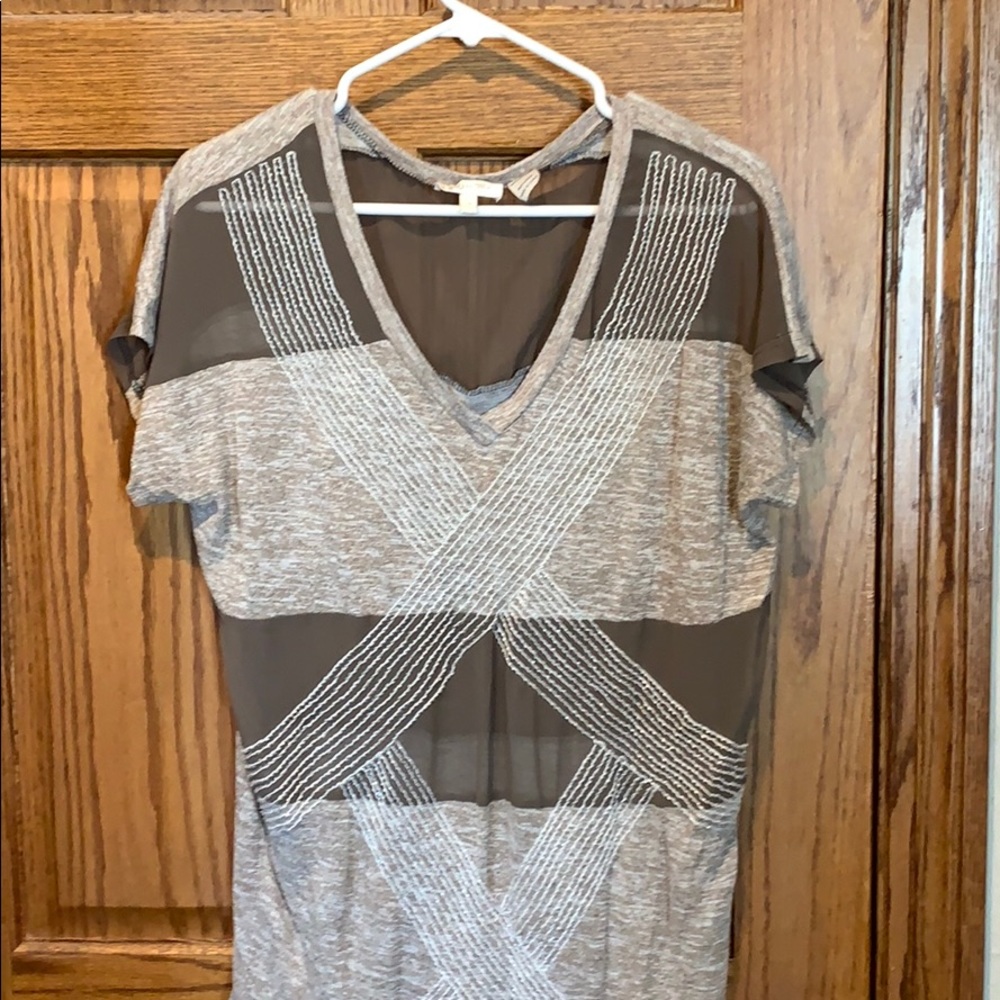 Shear blouse